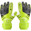 Sportout Youth&Adult Goalie Goalkeeper Gloves,Strong Grip for The Toughest Saves, with Finger Spines to Give Splendid Protection to Prevent Injuries,3 Colors (Green, 5) view 1