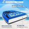 Goplus Bodyboard for Beach, 33/37/41 Inches Lightweight Body Board w/ Wrist Leash, EPS Core, XPE Deck, HDPE Slick Bottom, Surfboard for Kids Teens Adults Surfing (Blue Coconut Palm, 37 inch) view 4