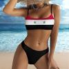 Adugen Origei Women's Bikini Syria Flag Vacation Beach Bikini Swimwear Swimsuit Bathing Suit M view 2