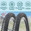 2 Pack Bike Tire 26 X 1.95 Inch Folding Replacement Bike Tire with Tire Levers Foldable Bead Wire Bicycle Tire for Mountain Bike (26 X 1.95 2 Tires 2 Tubes) view 3