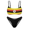 Adugen Origei Uganda Flag Summer Fashion Bikini Swimwear Swimming Pool L view 4
