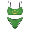 Adugen Origei Mauritania Flag Summer Fashion Bikini Swimwear Swimming Pool S view 4