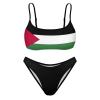 Adugen Origei Palestine Flag Summer Fashion Bikini Swimwear Swimming Pool M view 4