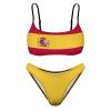 Adugen Origei Spain Flag Summer Fashion Bikini Swimwear Swimming Pool M view 4