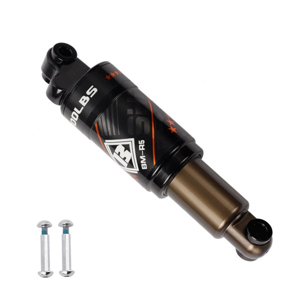 Jejy Mountain Bike Oil Spring Pressure Rear Shock - MTB Folding Bike Shock Absorber 120mm,125mm,150mm,165mm,190mm Rear Shocks Shocking Absorber for Cycling (Size : 150mm/750Lbs)