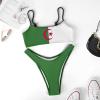 Adugen Origei Algeria Flag Summer Fashion Bikini Swimwear Swimming Pool L view 3