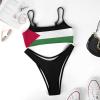 Adugen Origei Palestine Flag Summer Fashion Bikini Swimwear Swimming Pool S view 3