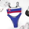 Adugen Origei Slovakia Flag Summer Fashion Bikini Swimwear Swimming Pool S view 3