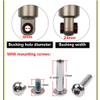 Jejy Bike Rear Shock Absorber, Bicycle Rear Shocking Absorber for Mountain Scooter Shocks Cycling Accessories Spring Downhill Rear Shock (Size : 120mm/550Lbs) view 3