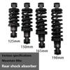 Jejy Mountain Bike Shock Absorber 125mm/ 150mm/ 165mm/ 190mm, Rear Biliary Spring Shock Bicycle Shock Rebound (Color : 750lbs, Size : 150mm) view 4