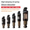Jejy Mountain Bike Oil Spring Pressure Rear Shock - MTB Folding Bike Shock Absorber 120mm,125mm,150mm,165mm,190mm Rear Shocks Shocking Absorber for Cycling (Size : 120mm/550Lbs) view 3