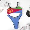 Adugen Origei Eritrea Flag Summer Fashion Bikini Swimwear Swimming Pool L view 3