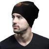 Moose Beanie Cap Soft Warm Full Pullover Cap Skull Cap Sleep Hat for Unisex view 3