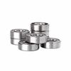 8Pcs 608 Hybrid Black Ceramic Bearings for Inline Roller Skate Skateboard Scooter Wave Board Caster Board DINGGUANGHE view 2