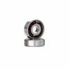 8Pcs 608 Hybrid Black Ceramic Bearings for Inline Roller Skate Skateboard Scooter Wave Board Caster Board DINGGUANGHE view 3