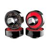 8PCS High Speed 608 Hybrid Black Ceramic Bearings with Spacer for Inline Skate Skateboard Scooter Longboard DINGGUANGHE(White ball-20cm) view 2