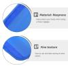 ULTECHNOVO Neoprene Handle Wrap, 2pcs Neoprene Luggage Handle Wrap Handle Grip Luggage Identifier for Travel Bag Luggage Suitcase Blue view 4