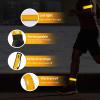 OMKHE Rechargeable LED Armband for Running(2 Pack), Light Up LED Armband, High Visibility Reflective Running Gear for Night Safety, Running Lights for Running Walking Cycling view 4