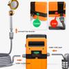 High Pressure Camping Shower 180W Electric Camping Shower Pump Portable High Pressure Water Pumps Cleaning Kit for Camping Shower Water Flowers Car Washing view 2