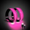 OMKHE Rechargeable LED Armband for Running(2 Pack), Light Up LED Armband, High Visibility Reflective Running Gear for Night Safety, Running Lights for Running Walking Cycling view 1
