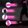OMKHE Rechargeable LED Armband for Running(2 Pack), Light Up LED Armband, High Visibility Reflective Running Gear for Night Safety, Running Lights for Running Walking Cycling view 4