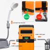 Electric Camping Shower 180W High Pressure Camping Shower Pump with Collapsible Bucket Portable Outdoor Shower Water Pumps for Camping Shower Water Flowers Car Washing view 4