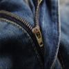 Ripped Slim Fit Jeans for Men Distressed Destroyed Straight Leg Denim Pant Vintage Washed Jean Pants with Holes (Blue,29) view 4