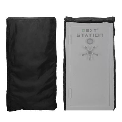 NEXT STATION Gun Safe Cover,Premium Quality Fabric Gun Safe Cover Up and Protector to Protect Gun Safes from Dust and Keep them Concealed from Sight (60H*36.5W*29D)