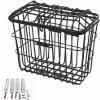 Amdieu Bike Rear Basket,Mountain Bike Bold Rear Seat Basket Large Capacity Folding Car Basket Dish Basket Electric Vehicle Basket Cycling Baskets view 4