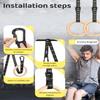 GHB Gymnastic Rings Wooden Gym Rings 1.25" Olympic Rings Adjustable Straps Pull Up Rings Sets for Workout Bodyweight Fitness Training view 2