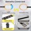 GHB Gymnastic Rings Wooden Gym Rings 1.25" Olympic Rings Adjustable Straps Pull Up Rings Sets for Workout Bodyweight Fitness Training view 3