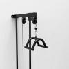 DYK&NX Steel Twin Seated V Row Chinning Bar, Triangle Seated Row Close Grip Handle for Gym Exercises Tricep Back Muscles Strength Training view 3