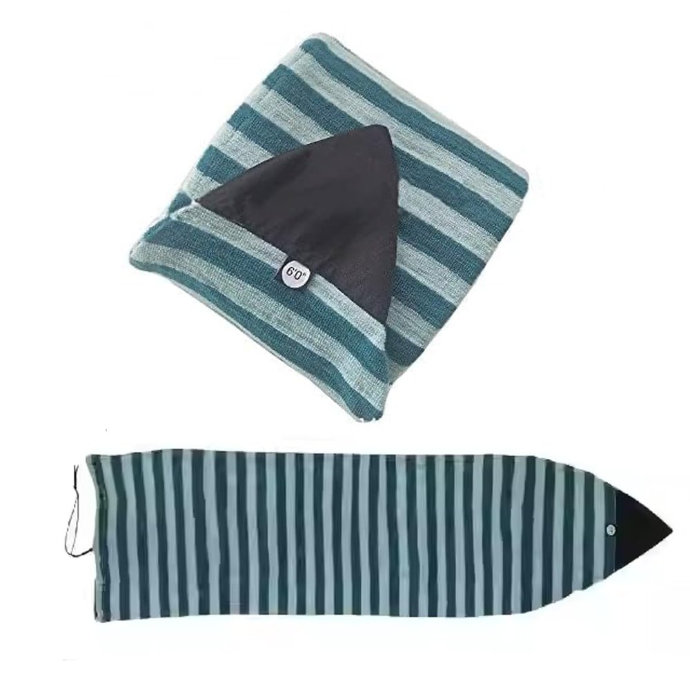 catazer 10ft SUP Board Sock Cover Stretchy Surfboard Sock Protective Storage Travel Bag, Lightweight Padded Nose Guard, for Stand Up Paddle Boards Longboards