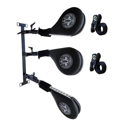 CSBH 3 Pack Kicking Pads with Wall Mounted Bracket Hands-Free Striking Pads, Kicking Pads for Martial Art, Taekwondo Kick Pads Targets for Kickboxing Training