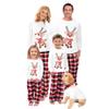 Awoscut Christmas Family Matching Pajamas Christmas Pjs Holiday Nightwear Sleepwear Sets Long Sleeve Pjs(Style311, Dog, 4XL) view 1