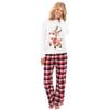 Awoscut Christmas Family Matching Pajamas Christmas Pjs Holiday Nightwear Sleepwear Sets Long Sleeve Pjs(Style311, Dog, 4XL) view 2