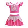 NEWEPIE Aurora Princess Two-Piece Tankini Swimsuit for Baby Girls Bathing Suits Ruffles Swimwear Surf Beach Summer Swimming Bikini Set 18-24M view 1