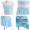 NEWEPIE Frozen Elsa Princess Two-Piece Tankini Swimsuit for Baby Girls Swimwear Surf Beach Summer Party Swimming Bikini Set 2-3T view 4