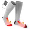 Heated Socks for Men and Women, Long Lasting 4-5 Hours Heating Thermal Warm Socks for Winter, Camping, Hiking, Fishing, Skiing, Foot Warmer, 4.5V view 1