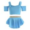 NEWEPIE Princess 3-Piece Tankini Swimsuits for Baby Girls Swimwear Surf Beach Summer Swimming Bikini Set w/Headband 18-24M view 3