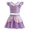 NEWEPIE Sofia Princess Two-Piece Tankini Swimsuit for Baby Girls Bathing Suits Ruffles Swimwear Surf Beach Summer Swimming Bikini Set 2-3T view 2