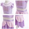 NEWEPIE Sofia Princess Two-Piece Tankini Swimsuit for Baby Girls Bathing Suits Ruffles Swimwear Surf Beach Summer Swimming Bikini Set 2-3T view 4