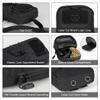 Tactical Hydration Pouch with Inner Bladder Water Bag Laser Cut MOLLE Hydration Pouch for Hiking Biking Running and Climbing (C:Black) view 3