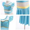 NEWEPIE Princess 3-Piece Tankini Swimsuits for Baby Girls Swimwear Surf Beach Summer Swimming Bikini Set 18-24M view 2