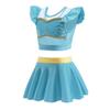 NEWEPIE Princess 3-Piece Tankini Swimsuits for Baby Girls Swimwear Surf Beach Summer Swimming Bikini Set 18-24M view 3