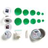 KIT-in-A-TIN - Repair Patches and Goose Down Top-Up for Down Jackets and Sleeping Bags (Mid Green) view 2