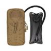 Tactical Hydration Pouch with Inner Bladder Water Bag Laser Cut MOLLE Hydration Pouch for Hiking Biking Running and Climbing (D:Coyote Brown) view 1
