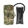 Tactical Hydration Pouch with Inner Bladder Water Bag Laser Cut MOLLE Hydration Pouch for Hiking Biking Running and Climbing (camo) view 1
