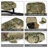 Tactical Hydration Pouch with Inner Bladder Water Bag Laser Cut MOLLE Hydration Pouch for Hiking Biking Running and Climbing (camo) view 3