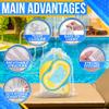 5 PCs Mesh Laundry Bags Drawstring  Small Mesh Bag White 11.8 x 7.48"  Multipurpose Nylon Net Bags with Tight Closure for Storing Balls, Clothes, Sports Gear at Gym, Beach, Laundry, & Travel Use view 4